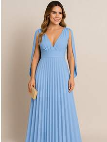 Women Dresses - 藍色 - 查看 1