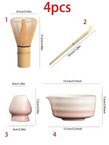 1pc/4pcs/7pcs Japanese Matcha Bowl Latte Matcha Whisk Set, Ceramic Matcha Bowl, Stirrer, Matcha Brush, Song Dynasty Tea Ceremony Tools