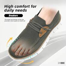 Mens Casual Loafers Shoes Slip On Fashion Walking Dress Sneakers Business Oxfords Work Lightweight Soft Sole Zapatos-20256688 - 綠色 - 查看 8