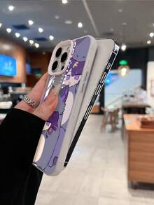 Funda para móvil , diseñada con un adorable gato morado y accesorios de caramelo, compatible con iPhone 17, iPhone 16, iPhone 16 Pro Max, iPhone 15, iPhone 15 Pro Max, iPhone 14, iPhone 13, iPhone 12 y iPhone 11 Pro. Fabricada en TPU, ofrece protección a prueba de golpes. Perfecta para familiares, amigos, niños, cumpleaños, primavera, vacaciones, novios, novias y San Valentín.