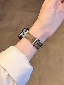 Starry Leather Strap Compatible With 38/40/41/42/44/45/46/49mm Compatible With Apple Watch Strap Ultra/S10/9/8/7/6/5/4/3/2/1