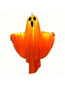 Halloween LED Hanging Ghost Light, Battery Powered Decorative Ghost Lamp, Create Holiday Atmosphere, Non-Waterproof Ceiling/Desktop Lighting, Toggle Switch - Multicolor - View 15