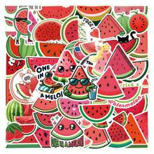 55Pcs Watermelon Stickers Watermelon Decor Watermelon Decor Watermelon Stuff Watermelon Party Vinyl Waterproof Retro Vintage Stickers For Laptop Phone Car Skateboard Water Bottles Scrapbooking Computer Journaling - Multicolor - View 7