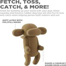 Outward Hound By Charming Pet Latex Rubber Balloon Lion Squeaky Dog Toy, Large - MàuC - Xem 3