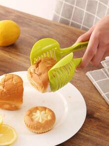 New Multifunctional Fruit Vegetable Slicer, Plastic Handheld Tomato Potato Lemon Cutter Divider With Handle, Easy Kitchen Gadget For Salad & Cooking