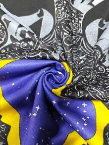 TNOS Brazilian Special Men's Football Sport Shirt & Rio De Janeiro Youth Round-Neck Comfortable Sports Top & With Rio De Janeiro Style And Praying Meaning & Suitable For Brazilian Football Matches, Football Training, Daily Fitness And As Gifts For Leisure & Has The Significance Of A Brazilian Fan Memorabilia - Black - View 4