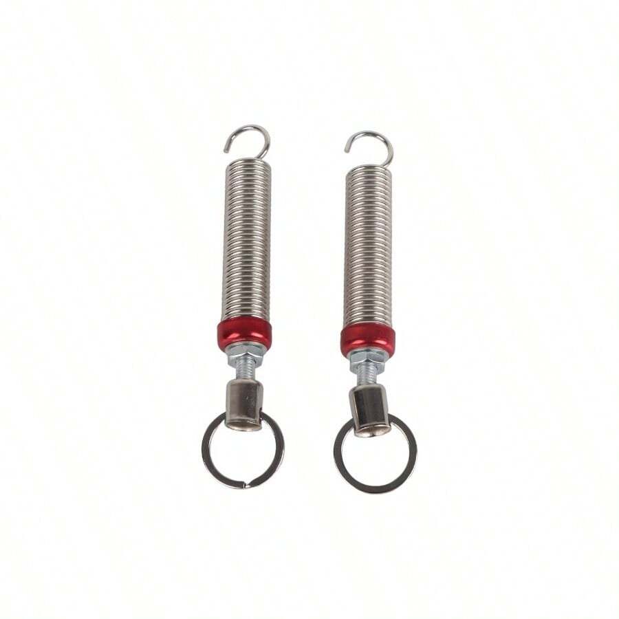 Muelles de Gas para Maletero de Coche, 2 Piezas de Puntales de Elevacin de Choque de Maletero Trasero Ajustables Tapa de Maletero de Maletero de Automvil Dispositivo de Resorte de Elevacin Automti - plateado - Ver 1