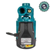 Bomba Periférica de Agua 1HP Alta Presión Alto Flujo 60L/min con Capacitor de Arranque e Impulsor de Latón para Subir Agua a Tinaco, Cisterna y Sistema Doméstico Reacondicionada, IUSA - Azul - Ver 8
