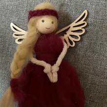 20pcs Smiling Face Wooden Beads Round Expression Loose Beads For Jewelry Making DIY Creative Hand String, Necklace Other Hanging Decors Beaded Craft Supplies - Beige - View 7