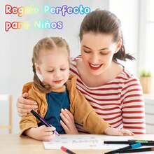 48 Colores Marcadores Acrílicos de Doble Línea, Bolígrafos Metálicos para Plumones - Sirena-24 piezas - Ver 3