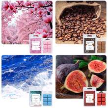 Scented Wax Melts For Home Fragrance Wax Cakes, Relaxing, Coffee, Lavender, Fig, Vanilla, Jasmine, Magnolia, Bergamot And Strong Ocean Scent - Multicolor - View 4