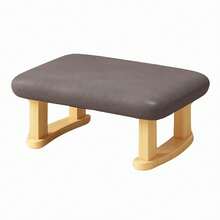 Cute Wooden Footstool, Small Bench For Bedroom, Living Room, Apartment, Entryway, Vanity Stool
