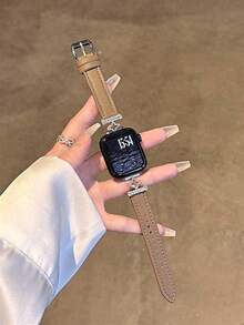 Starry Leather Strap Compatible With 38/40/41/42/44/45/46/49mm Compatible With Apple Watch Strap Ultra/S10/9/8/7/6/5/4/3/2/1