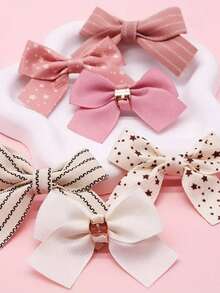 4/8pcs Pet Bow Hair Clips Set, Dog Hair Accessories, Cat Hair Clips, Cute Bow French Bulldog Cat Hair Decor, Holiday Decoration (Random Colors)