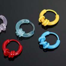 1 对简约小树脂耳塞，2 件/4 件套装（防过敏） - 彩色 - 查看 4