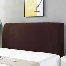 1件装菱格纹加厚双面绗缝床头罩，全包式毛绒床头板罩，宠物友好型防尘弹力家具保护罩，易于清洁，秋冬季保暖，适用于卧室、办公室、客厅家居装饰、厨房装饰、家居用品、母亲节礼物、卧室装饰、花园装饰、厨房装饰、夏季、海滩、旅行必备、房间装饰、柔软舒适、毕业季 - 彩色 - 查看 11