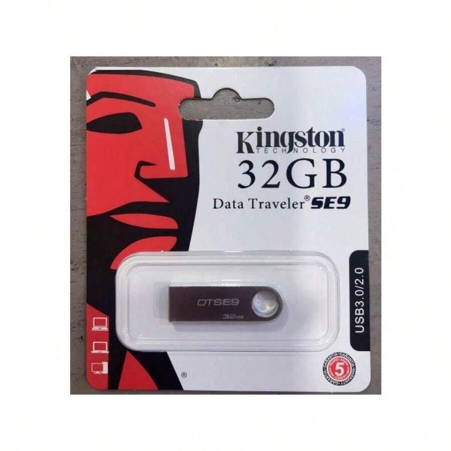Memoria USB 3.0/2.0 de metal de 32 GB Kingston USB Flash Drive - 32 GB - Ver 1
