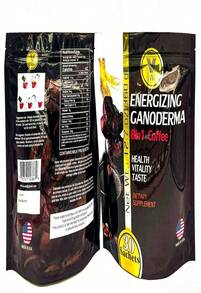 VM Energizing Mushroom Coffee-Reishi With Ginseng &Amp; Carbo Mix-Instant CoffeeNatural Ganoderma With Instant CafeDietary Supplement8-In-1 Mushroom CoffeeMix Coffee Organic ClassicMade In USA(30)S - Flavor NameB - 查看 2