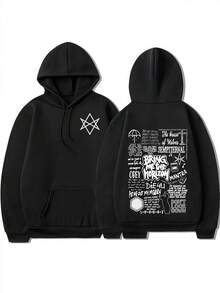 BringMe TheHorizon Hoodies BMTH Heavy Metal Rock Band Sweatshirts Men Women Oversized Casual Vintage Pullovers Jacket Streetwear