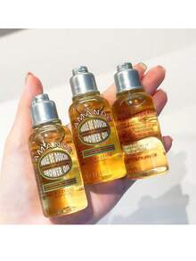 L'Occitane Amande Shower Oil | 35ml Mini Size, Almond-Infused, Hydrating & Gentle for Dry Skin, Daily Use - 無色 - 查看 7