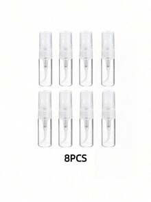 5pcs Refillable Perfume Spray Bottles, 2/5ml Travel Size Leak-Proof Mini Perfume Atomizer, Suitable For Wallet, Handbag, Travel Essential - Clear - View 12