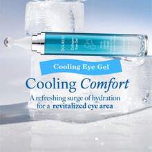 DOU KOU Cooling Eye Gel, Hydrating Under Eye Gel Cream, Eye Cream, Eye Serum,  Puffiness & Hydration, Collagen, Hyaluronic Acid & 10 Peptide Complex, Retinal Niacinamide Correction For Visibly Reduces Puffy Eye Bags Fine Lines Dark Circles Wrinkles, Crow's Feet Instantly, Anti Aging Wrinkle Remover For Face, 360° Roller Massage Ball, Airplane Travel Essentials, Travel Size Toiletries, 0.5 Fl. Oz, 15ml