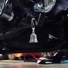 2X Campanas De ngel para Motocicletas, Llavero Campanas De Buena Suerte, Campana Motociclista, Guardin Motociclista, para Ciclistas, Bicicletas - Multicolor - Ver 7