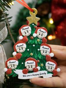 Đồ trang trí Giáng sinh theo yêu cầu, Đồ trang trí cây thông Noel cá nhân hóa, Đồ trang trí tùy chỉnh 2-7 tên, Đồ trang trí Giáng sinh có thể tùy chỉnh chữ, Đồ trang trí tự làm, Giáng sinh, Trang trí phòng khách, Ngoài trời, Sân vườn, Mặt dây chuyền người tuyết cây thông, Quà lưu niệm, Trang trí phòng, Mẹ, Cha, Gia đình - Phong cách B - Xem 8