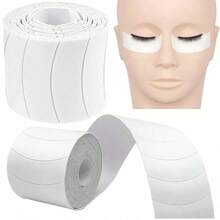 110 piezas de cinta de espuma médica precortada, almohadillas para extensiones de pestañas, herramientas de maquillaje de belleza, sin tejido, hipoalergénicas, impermeables, sin látex