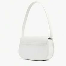 Nuevo estilo de bolso de mujer para debajo del brazo, bolso de mano de estilo de moda, bolso de hombro y bandolera de mujer de color liso con estampado de letras