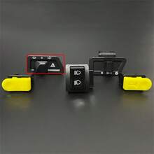 Head Light Horn Turn Signal Hazard Starter Button Toggle Switch For WAVE 125 WAVE 110 WAVE110 W125 W110 For Suzuki Smash 115 110 / Suzuki Spin 125 SGP For Dio 2 3 Japan Specs