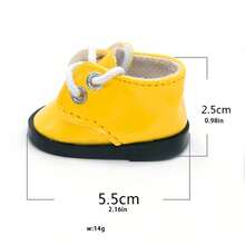 MSYO 6 colores disponibles, ropa y zapatos de moda para muñecas, adecuado para muñecas de 14 pulgadas, apropiado como regalo de cumpleaños u obsequio festivo - Multicolor - Ver 3