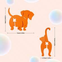 5 piezas de Clips de sellado reutilizables y multiusos, a prueba de humedad y polvo, adecuados para accesorios de cocina, envasado de comida para gatos y perros