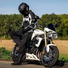 Motorcycle Armor Suit - XL + Negro - - View 7