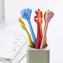 1-40pcs Silly Flexible Ballpoint Pens – Funny Bendable Writing Toys For Party Favors, School Events, Carnival Rewards, Birthday Gifts, Classroom Prizes & Novelty Office Desk Decor - 彩色 - 查看 7