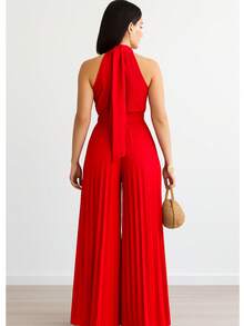 Women Jumpsuits - Đỏ - Xem 2