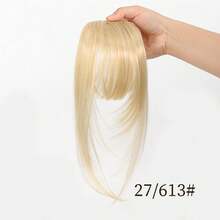 LYSW 1pc Fashionable High-Temperature Fiber Bangs & Sideburns Hair Extension Piece, Women Long Bangs Invisible Hair Clip HA2841, Hair Accessories