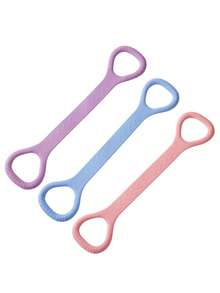 1pc Resistance Band, 8-Shaped Stretching Device For Women, Elastic Rope For Arm, Back, Shoulder And Full Body Workout, Suitable For Legs, Yoga, Pilates, Posture Corrector, Shoulder Stretcher