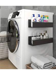 1 buc. Suport magnetic de depozitare, suport organizator cu adsorbție magnetică puternică pentru frigider, mașină de spălat, bucătărie, baie, spălătorie, economisire de spațiu și depozitare ordonată