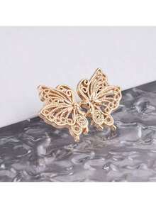 1 peça de alta qualidade borboleta cintura apertador fivela calças pinos colarinho botões broche pinos para mulheres moda destacável clipe de calça para jeans, saias, calças bolsa acessórios para menina estudante mulheres