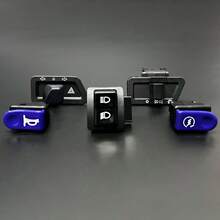 Head Light Horn Turn Signal Hazard Starter Button Toggle Switch For WAVE 125 WAVE 110 WAVE110 W125 W110 For Suzuki Smash 115 110 / Suzuki Spin 125 SGP For Dio 2 3 Japan Specs