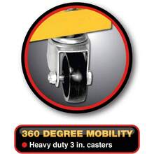 W41037 Rolling Engine Stand with Straps - 750 lb. Capacity - Soporte de motor rodante: 750 libras - Ver 3