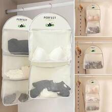 Buzunare în plasă pentru depozitarea lenjeriei intime și chiloților, Genți agățate pentru depozitarea șosetelor, Genți organizatoare multistrat pentru dulap, Articole esențiale pentru dormitor, Articole esențiale pentru depozitarea șosetelor, Genți agățate pentru lenjerie intimă și chiloți pentru dulap, Organizator suspendat cu buzunar în plasă pentru noptieră.