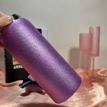 Original 24Oz/32Oz Limited Edition Water Bottle, Sports Water Bottle, Leakproof With Pop-Up Lid, Available In A Variety Of Colors, A Water Bottle Designed For Water Drinkers, Suitable For Fitness, Running, School, Halloween, Thanksgiving Day, Christmas Day Gifts, Gift For Her, New Fashion Women Water Bottle For Women - 32盎司 - 查看 8