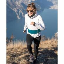 - Rionera para correr con cinturn: cintura elstica delgada para entrenamiento deportivo para hombres y mujeres, cinturn para correr para telfono y correr, Azul, Large - inicial - Ver 2