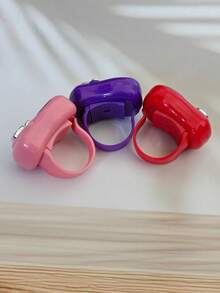 1pc/3pcs Lightweight And Simple Ring Multi-Color Electronic Counter, With One Click Counting And Reset Functions That Are Convenient And Practical. The Simple Ring Is Designed To Be Elastic And Suitable For Every Counting Moment; Suitable For: Daily Prayer Counting, Goods Counting, Learning Counting, Holiday Gifts, Gifting