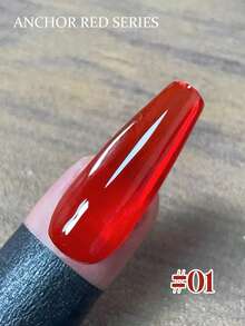 Miss Leia 1-9 15ml Autumn And Winter Nail Jelly Ankora Oxblood Red Glaze Gel Nail Polish Whitening Versatile Plasma Red Wine Red Ruby Red Nail Polish Popular Color Gel Varnish Beginner Nail Art UV LED Curing Can Soak Off Semi-Permanent Suitable For Beauty Salon Nail Salon Kit DIY Christmas Halloween Holiday Women's Gift Nail Art Suitable For All Seasons - 紅色 - 查看 17