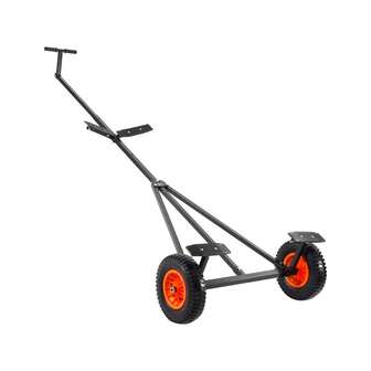 Heavy-Duty Adjustable Boat Trailer Dolly Mover - 420lbs Capacity With 15.7" Pneumatic Tires For Easy Maneuverability