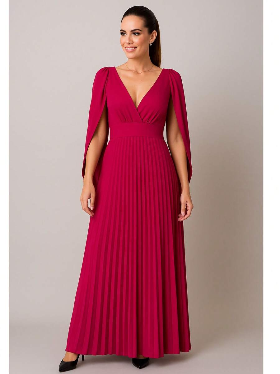 Women Dresses - Hot Pink - View 1