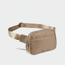 Everywhere - Rionera para mujer, 5 bolsillos con cierre de nailon, Gris marrn - Gris marrón - Ver 3